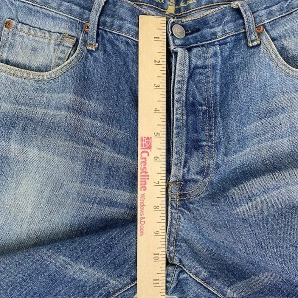 7 For All Mankind‎ Relaxed Bootcut Jeans Button Fly Denim Mens Size 33x30